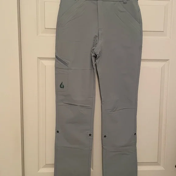 NWOT Gnara GoThere Women’s Hiking Pant, Size 4, Juneau Jade - Picture 2 of 10